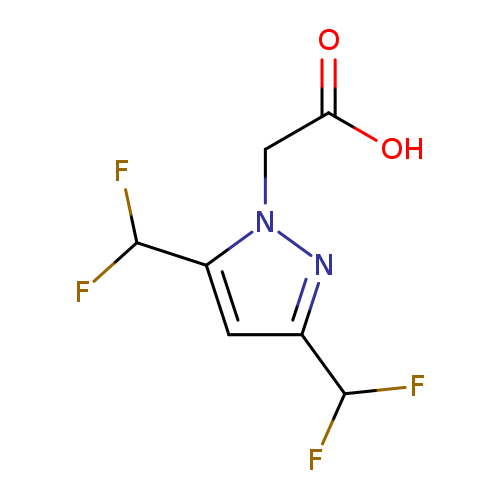 [3,5-Bis(difluoromethyl)-1h-pyrazol-1-yl]acetic acid
