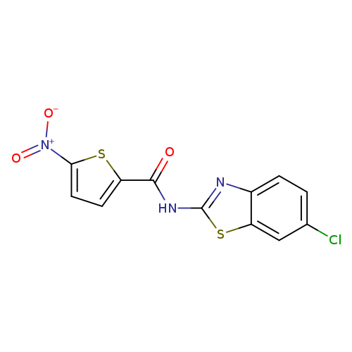 N-(6-chloro-1,3-benzothiazol-2-yl)-5-nitrothiophene-2-carboxamide