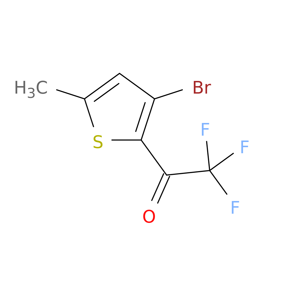 1-(3-bromo-5-methylthiophen-2-yl)-2,2,2-trifluoroethan-1-one