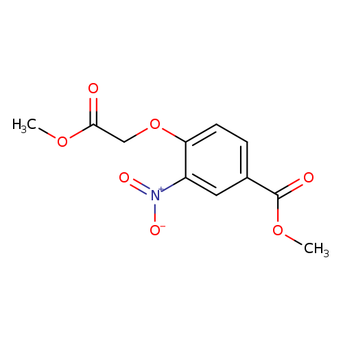 Methyl 4-(2-methoxy-2-oxoethoxy)-3-nitrobenzoate