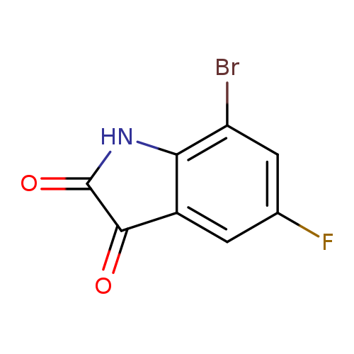 7-Bromo-5-fluoro-1h-indole-2,3-dione