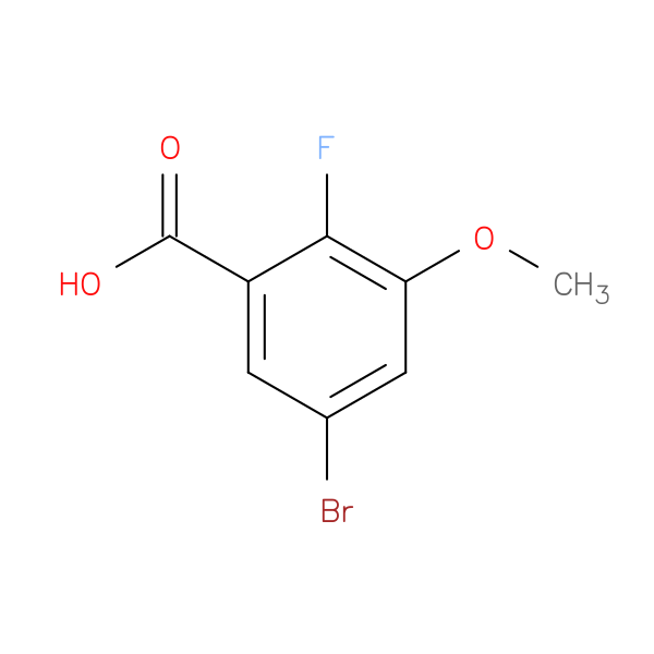 5-Bromo-2-fluoro-3-methoxybenzoic acid