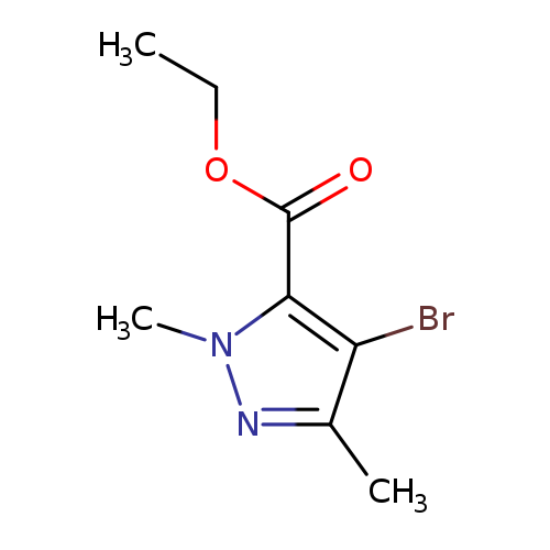 Ethyl 4-bromo-1,3-dimethyl-1H-pyrazole-5-carboxylate