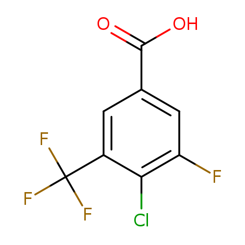 4-Chloro-3-fluoro-5-(trifluoromethyl)benzoic acid