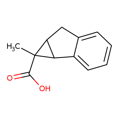 1-methyl-1H,1aH,6H,6aH-cyclopropa[a]indene-1-carboxylic acid