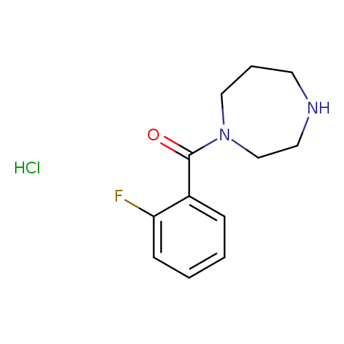 1-(2-fluorobenzoyl)-1,4-diazepane hydrochloride