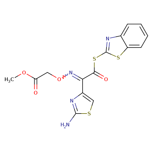 (S)-2-Benzothiazolyl (z)-2-(2-aminothiazole-4-yl)-2-methoxycarbonylmethoxyiminothioacetate