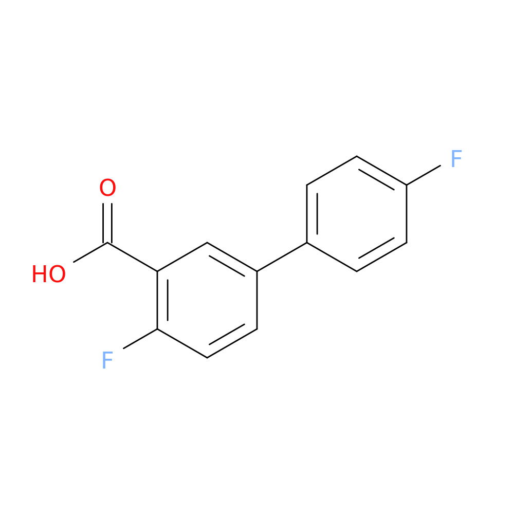 2-fluoro-5-(4-fluorophenyl)benzoic acid