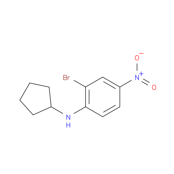 2-bromo-N-cyclopentyl-4-nitroaniline
