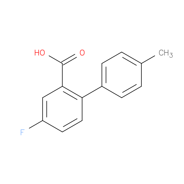 5-Fluoro-2-(4-methylphenyl)benzoic acid
