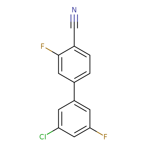 4-(3-Chloro-5-fluorophenyl)-2-fluorobenzonitrile