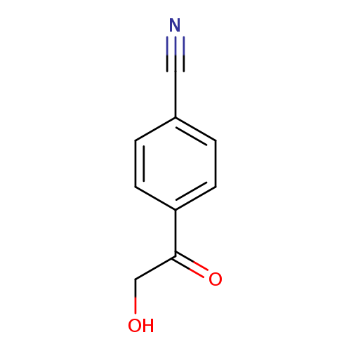 Benzonitrile, 4-(hydroxyacetyl)-