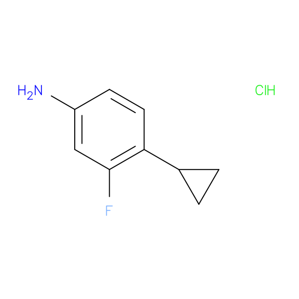 4-cyclopropyl-3-fluoroaniline hydrochloride