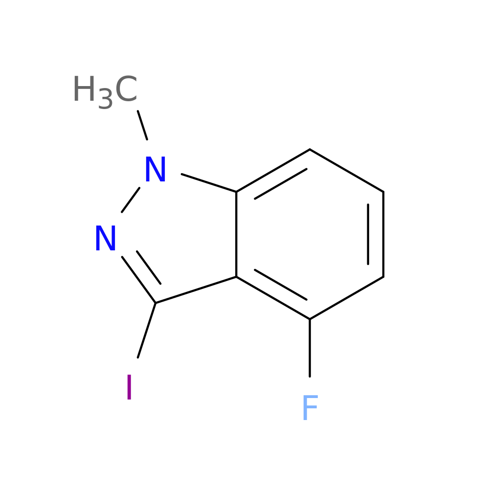 4-Fluoro-3-iodo-1-methyl-1H-indazole