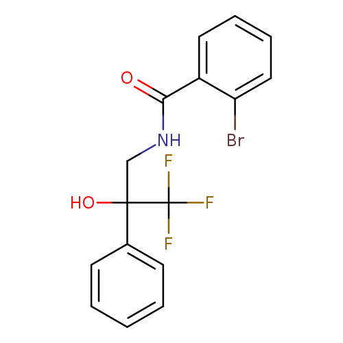 2-bromo-N-(3,3,3-trifluoro-2-hydroxy-2-phenylpropyl)benzamide