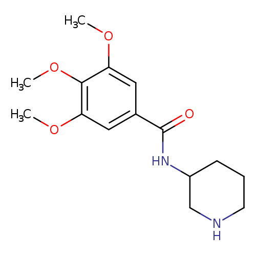 Benzamide, 3,​4,​5-​trimethoxy-​N-​3-​piperidinyl-