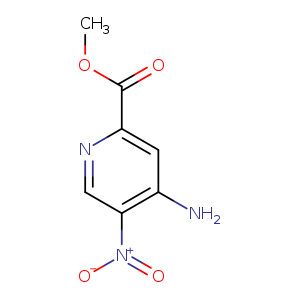 2-Pyridinecarboxylicacid, 4-amino-5-nitro-, methyl ester