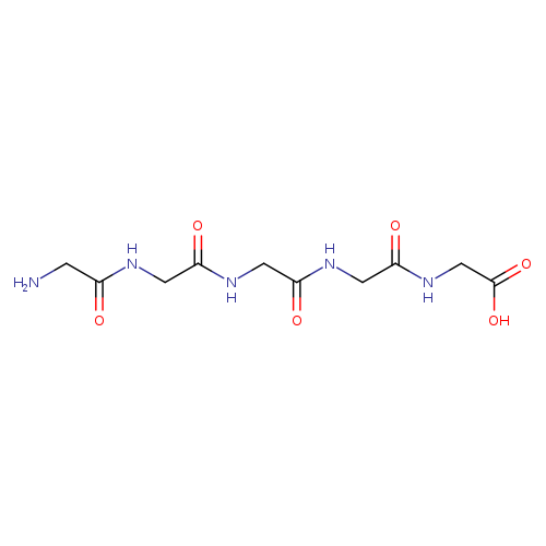 2-[[2-[[2-[[2-[(2-aminoacetyl)amino]acetyl]amino]acetyl]amino]acetyl]amino]acetic acid