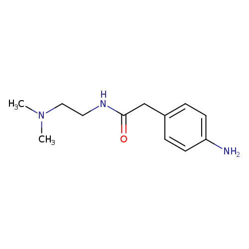 2-(4-aminophenyl)-N-[2-(dimethylamino)ethyl]acetamide
