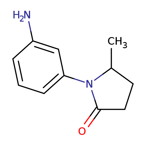 1-(3-Aminophenyl)-5-methylpyrrolidin-2-one