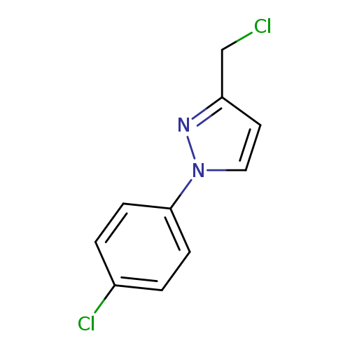 3-(Chloromethyl)-1-(4-chlorophenyl)-1H-pyrazole