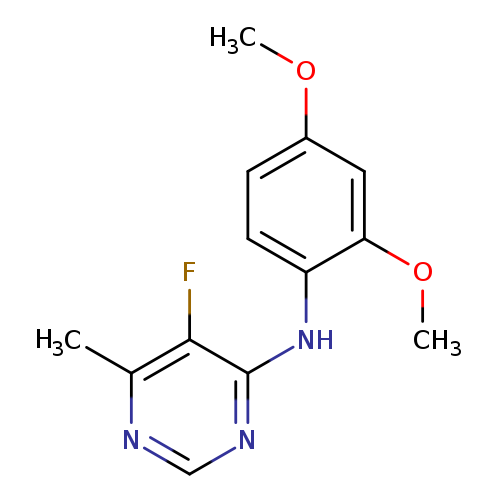 N-(2,4-dimethoxyphenyl)-5-fluoro-6-methylpyrimidin-4-amine