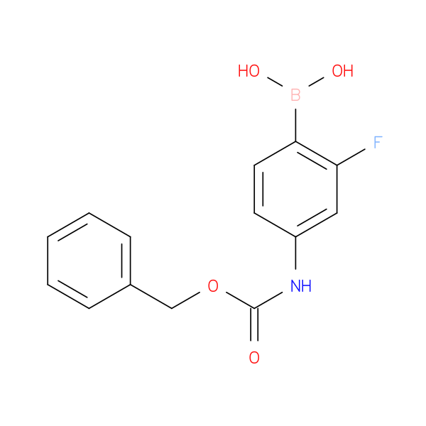 (4-(((Benzyloxy)carbonyl)amino)-2-fluorophenyl)boronic acid
