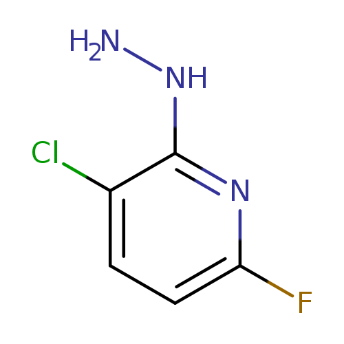 3-chloro-6-fluoro-2-hydrazinylpyridine