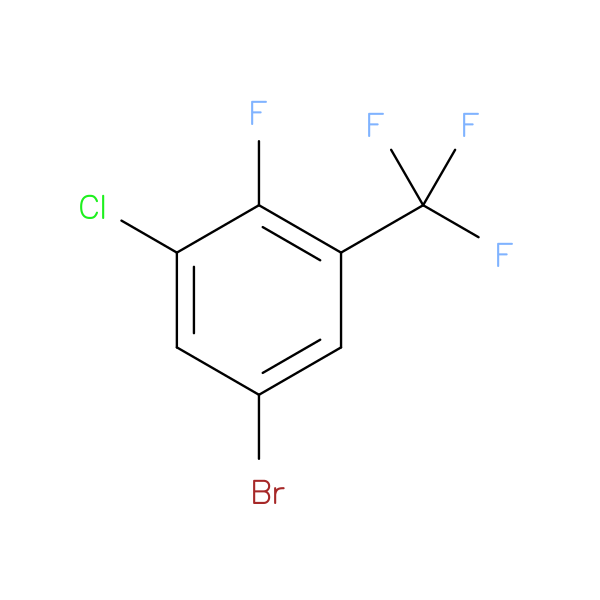 5-Bromo-1-chloro-2-fluoro-3-(trifluoromethyl)benzene