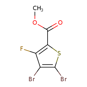 Methyl 4，5-dibromo-3-fluorothiophene-2-carboxylate