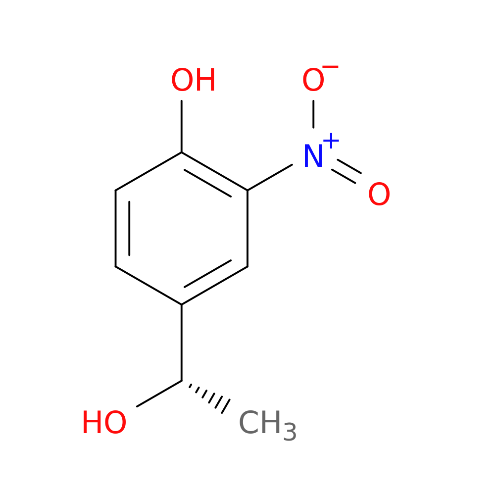 4-[(1S)-1-hydroxyethyl]-2-nitrophenol
