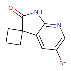 5'-Bromospiro[cyclobutane-1,3'-pyrrolo[2,3-b]pyridin]-2'(1'H)-one