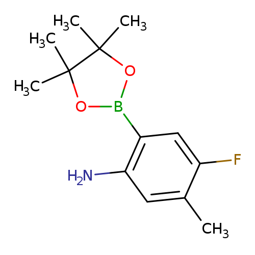 2-Amino-5-fluoro-4-methylphenylboronic acid, pinacol ester