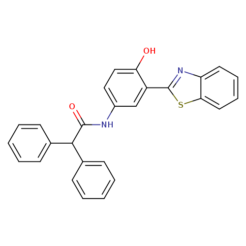 N-[3-(1,3-benzothiazol-2-yl)-4-hydroxyphenyl]-2,2-diphenylacetamide