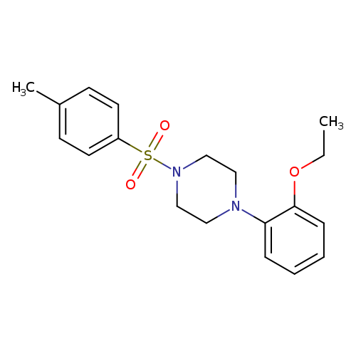 1-(2-ethoxyphenyl)-4-[(4-methylphenyl)sulfonyl]piperazine