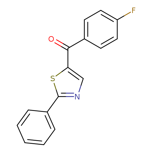 5-(4-fluorobenzoyl)-2-phenyl-1,3-thiazole