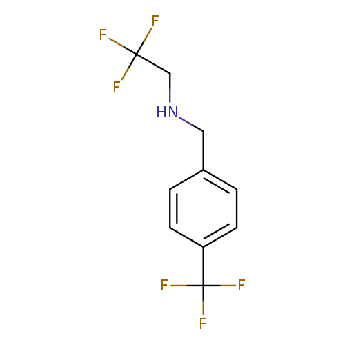 (2,2,2-trifluoroethyl)({[4-(trifluoromethyl)phenyl]methyl})amine
