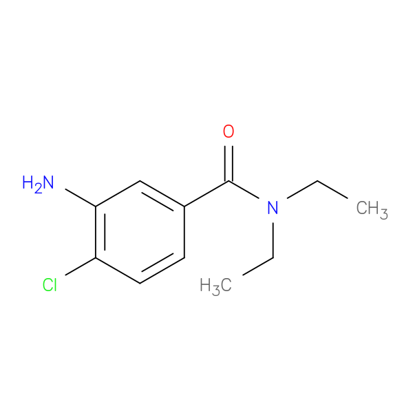 3-Amino-4-chloro-n,n-diethylbenzamide