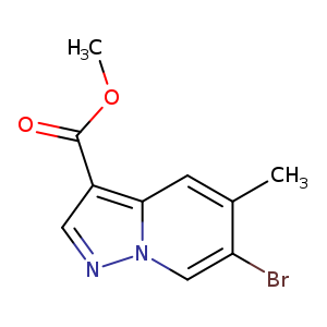 Methyl 6-bromo-5-methylpyrazolo[1,5-a]pyridine-3-carboxylate