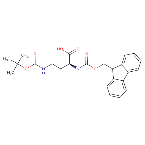Butanoic acid, 4-[[(1,1-dimethylethoxy)carbonyl]amino]-2-[[(9H-fluoren-9-ylmethoxy)carbonyl]amino]-, (2S)-