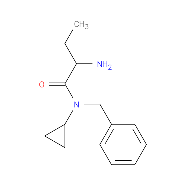 2-Amino-N-benzyl-N-cyclopropylbutanamide
