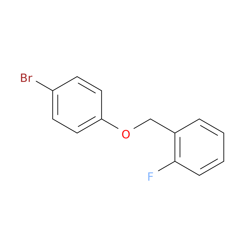 1-((4-bromophenoxy)methyl)-2-fluorobenzene