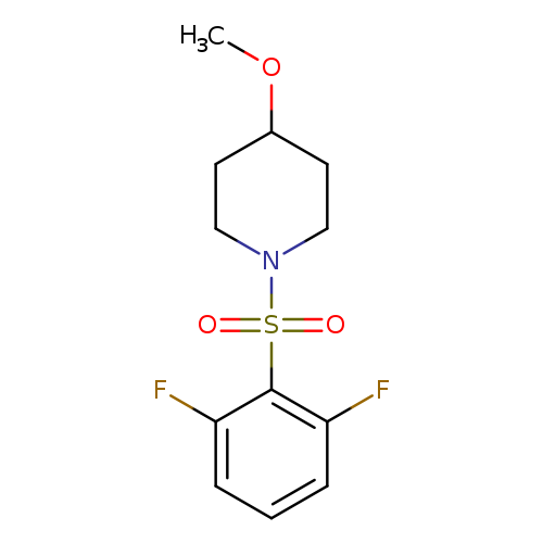1-(2,6-difluorobenzenesulfonyl)-4-methoxypiperidine