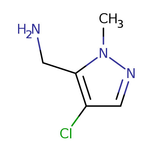 (4-chloro-1-methyl-1H-pyrazol-5-yl)methylamine