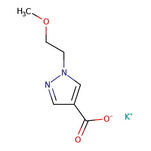 Potassium 1-(2-methoxyethyl)-1h-pyrazole-4-carboxylate