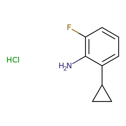 2-cyclopropyl-6-fluoroanilinehydrochloride