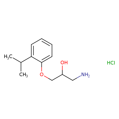 1-Amino-3-(2-isopropylphenoxy)propan-2-ol hydrochloride