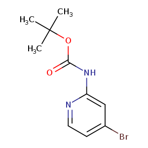 Carbamic acid, N-​(4-​bromo-​2-​pyridinyl)​-​, 1,​1-​dimethylethyl ester