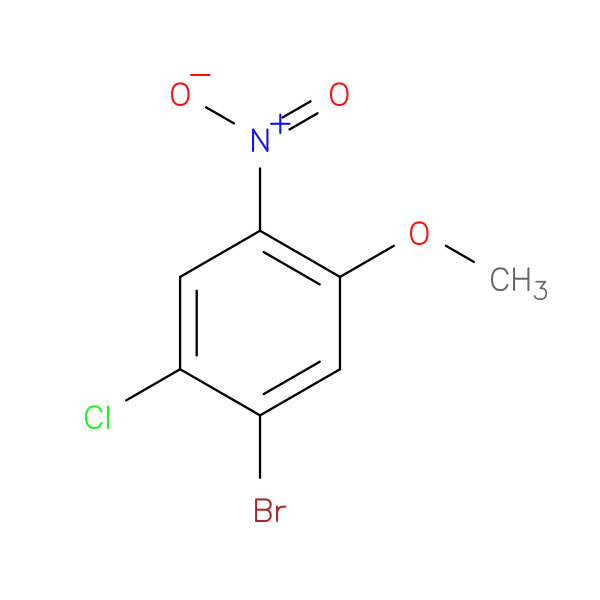 1-BROMO-2-CHLORO-5-METHOXY-4-NITROBENZENE