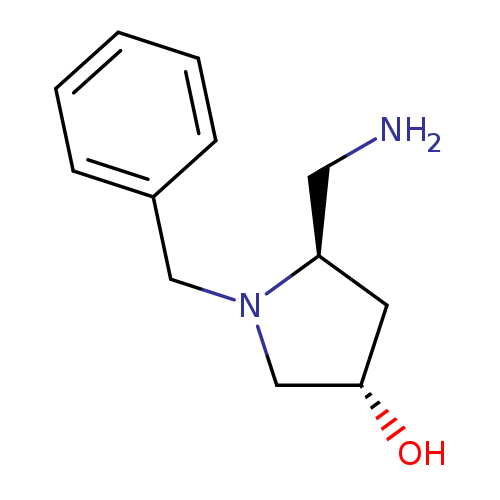 (3S,5R)-5-(aminomethyl)-1-benzylpyrrolidin-3-ol